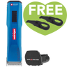 Blue Saphir Cordless Clipper One Battery with 2 Free Drives by Heiniger