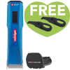 Blue Saphir Cordless Clipper One Battery with 2 Free Drives by Heiniger