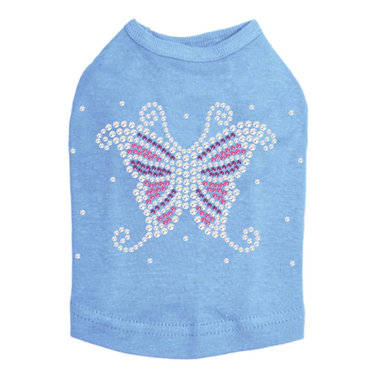 Pink & Purple Butterfly - Dog Tank