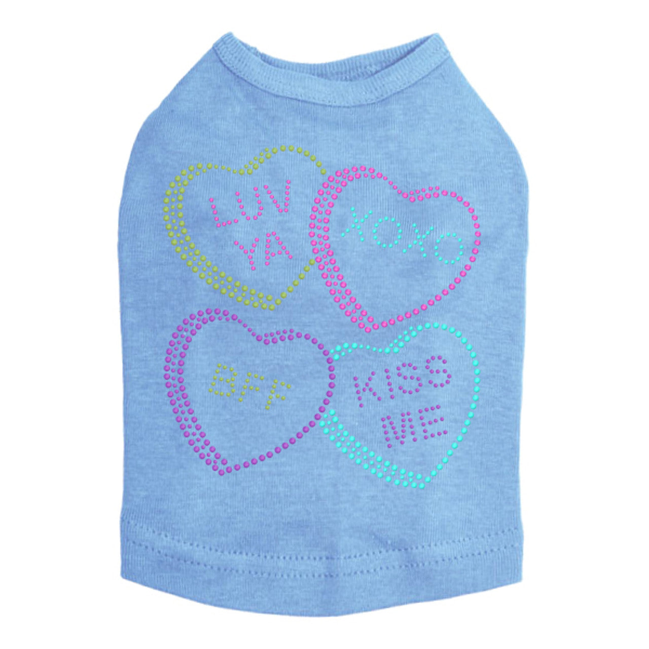 Candy Conversation Hearts 2 - Dog Tank