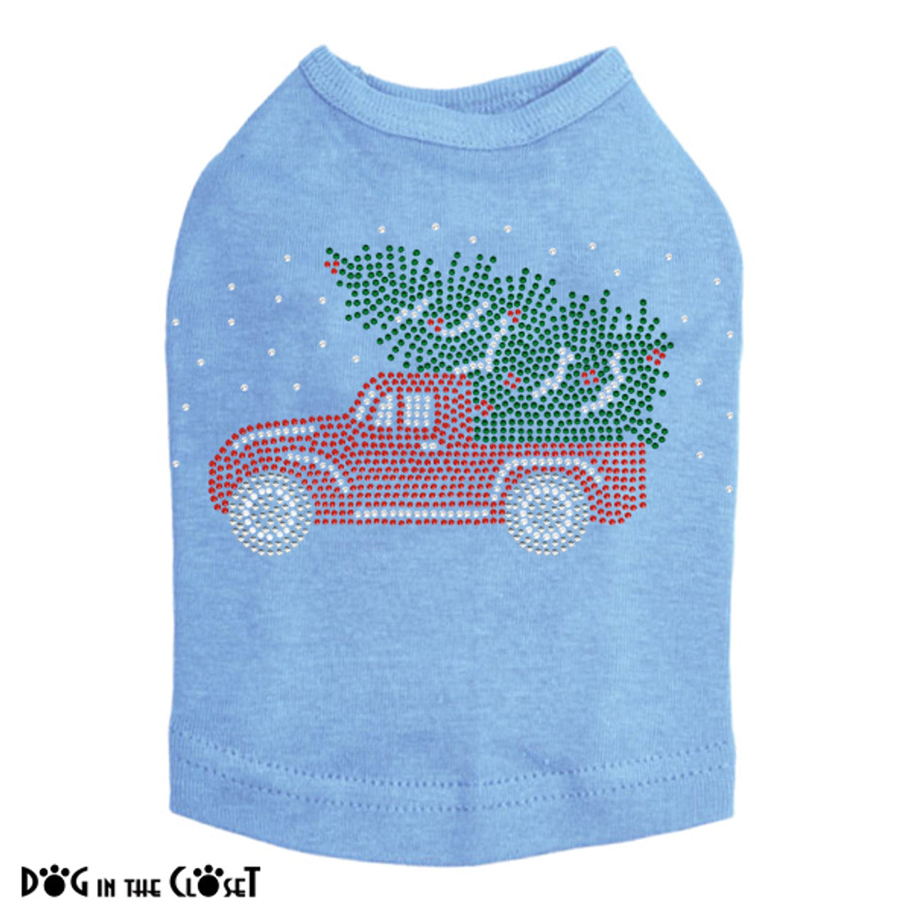 Christmas Truck (Small) - Dog Tank