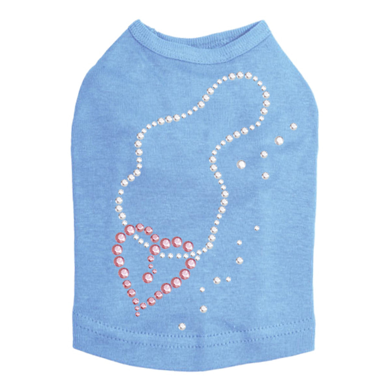 Heart Necklace - Dog Tank