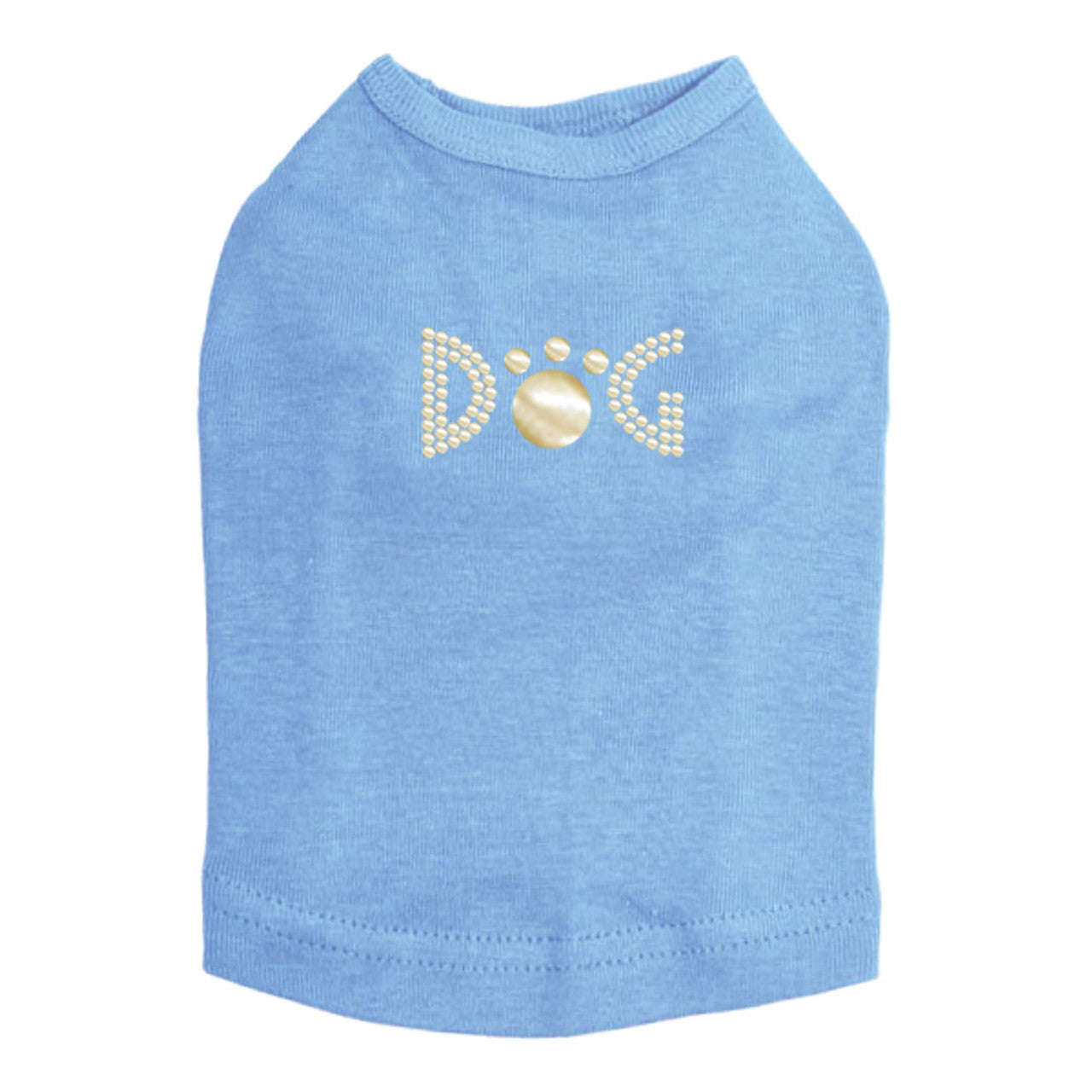 Dog (Gold Nailheads) - Dog Tank