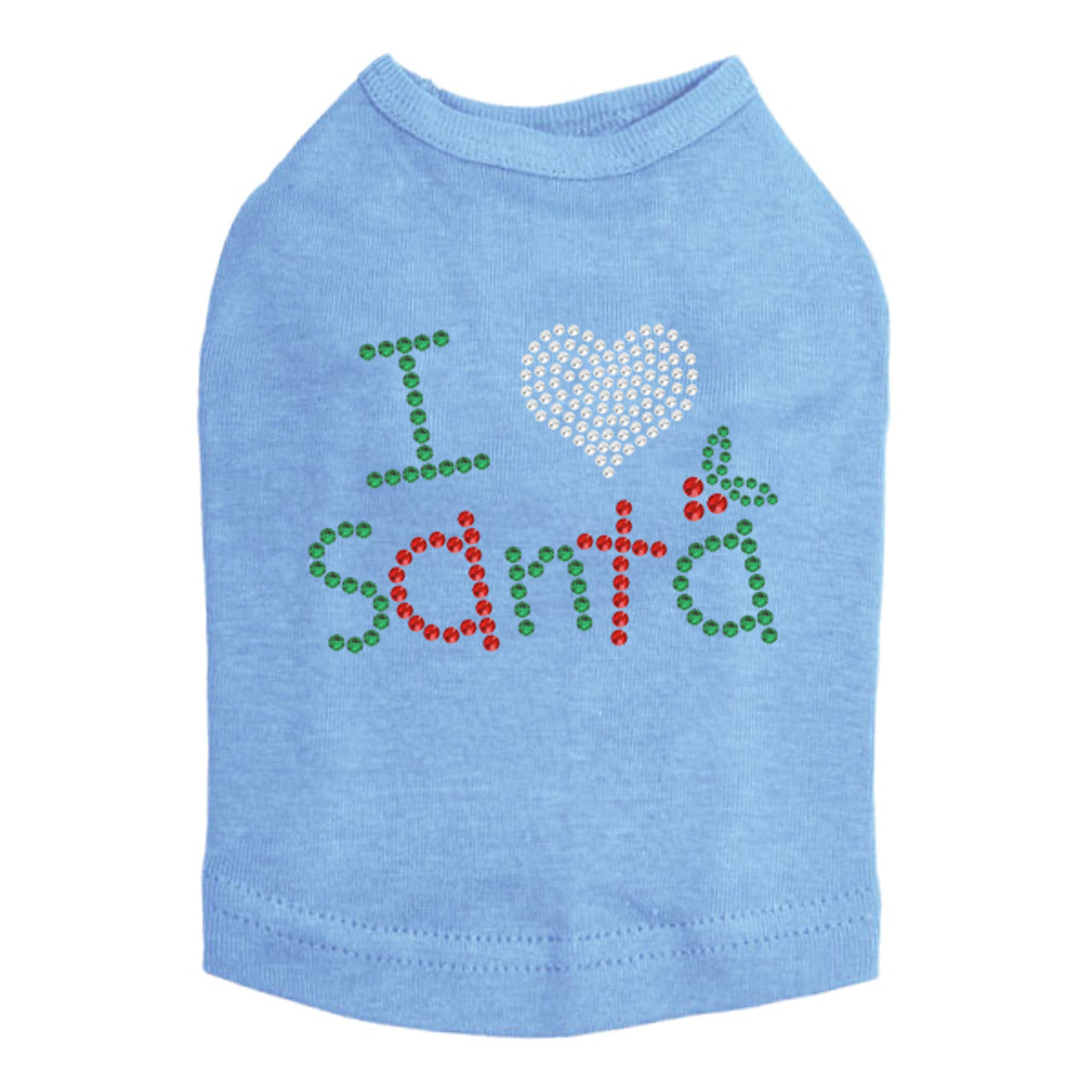 I Love Santa - Dog Tank