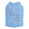 Dreidel - Large (Blue, Silver, & Gold) - Dog Tank