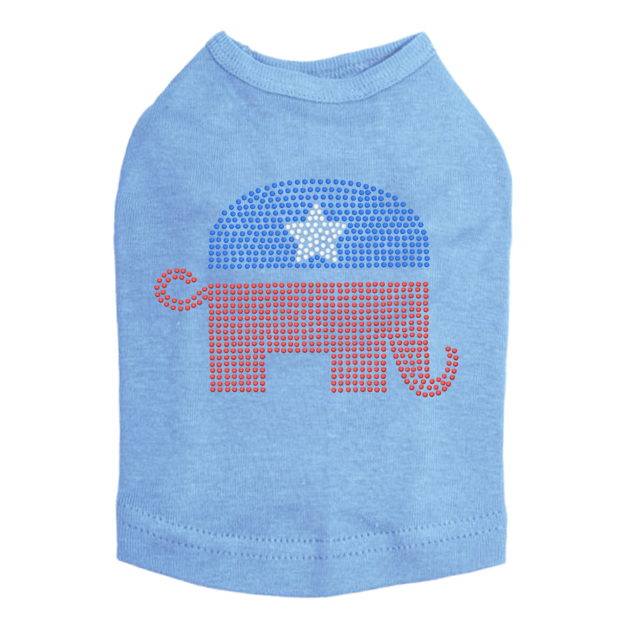 Patriotic Elephant - Dog Tank