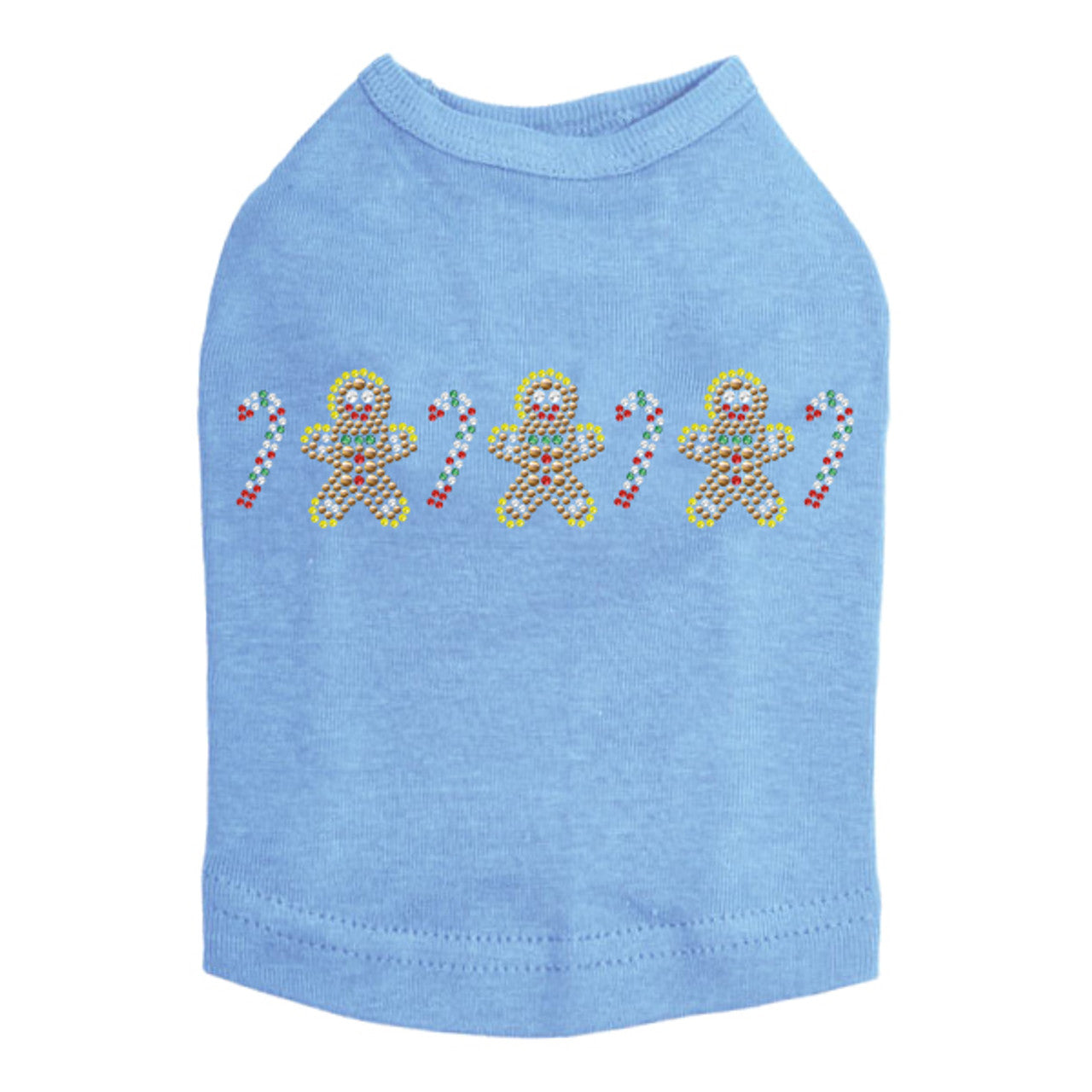 Gingerbread Men & Candy Canes - Dog Tank