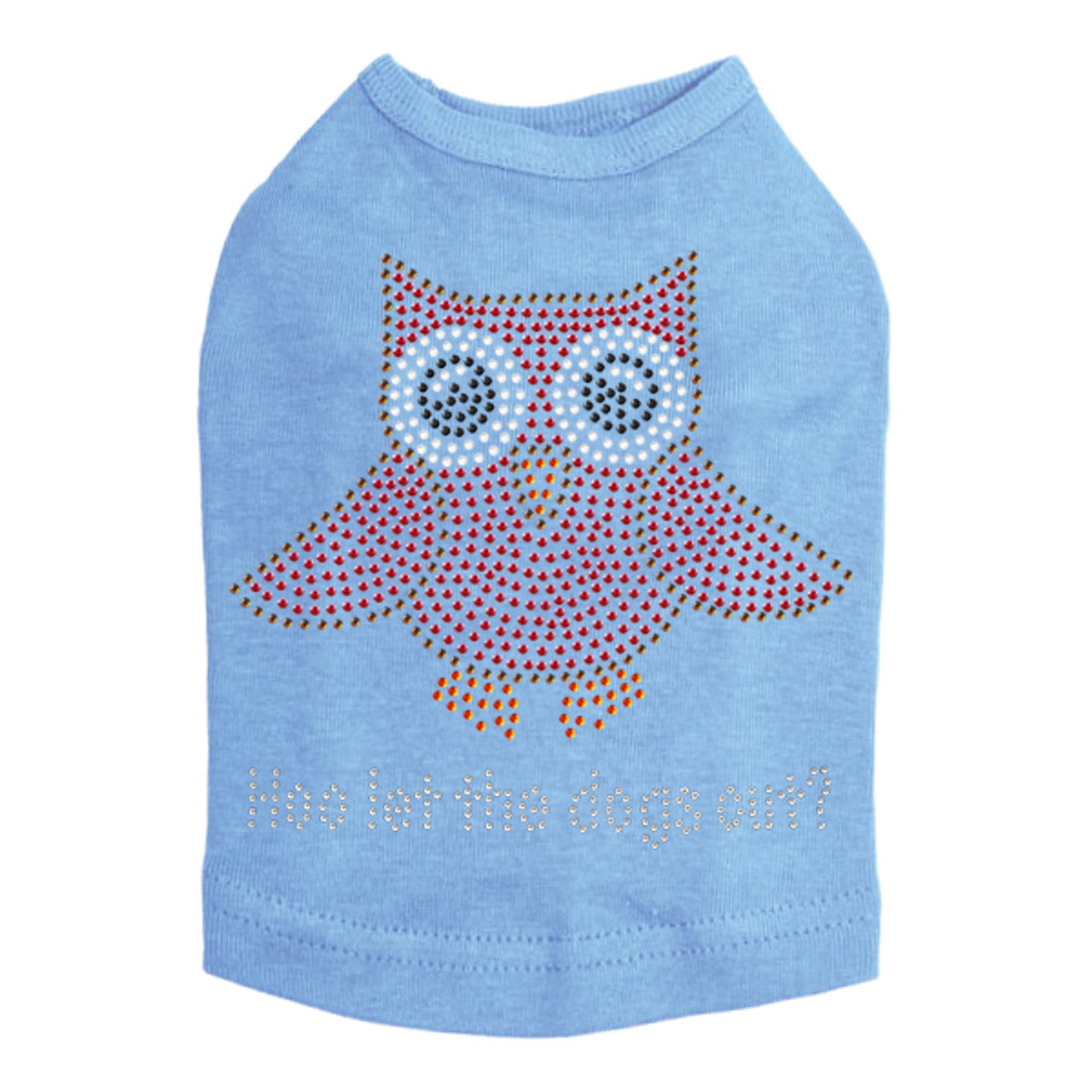 Pink Owl with Hoo Let the Dogs Out? - Dog Tank
