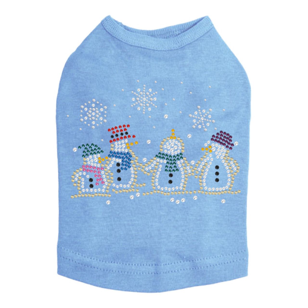 Snowman Family - Dog Tank