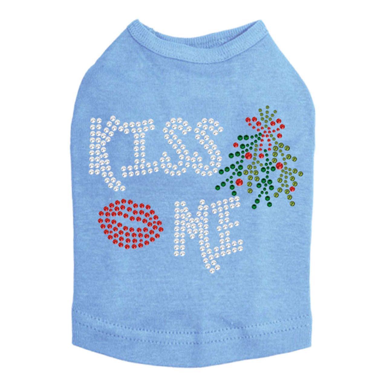Kiss Me under the Mistletoe - Dog Tank
