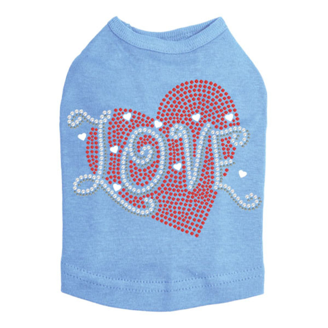 Love Red Heart - Dog Tank