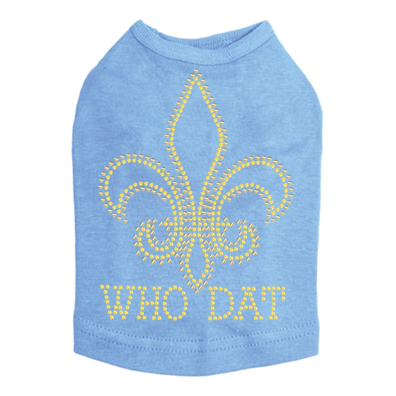 Fleur de Lis - Who Dat Dog Tank