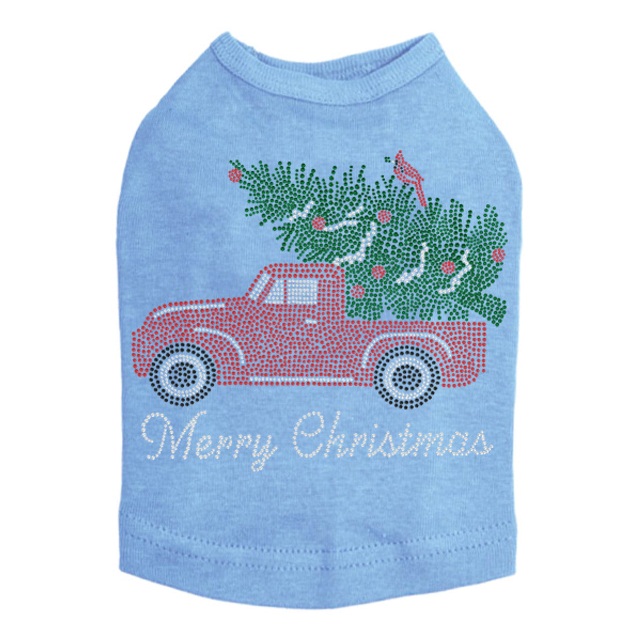 Christmas Truck - Dog Tank