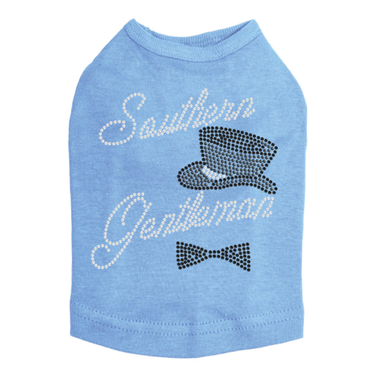Southern Gentleman (Top Hat & Bow Tie) - Dog Tank