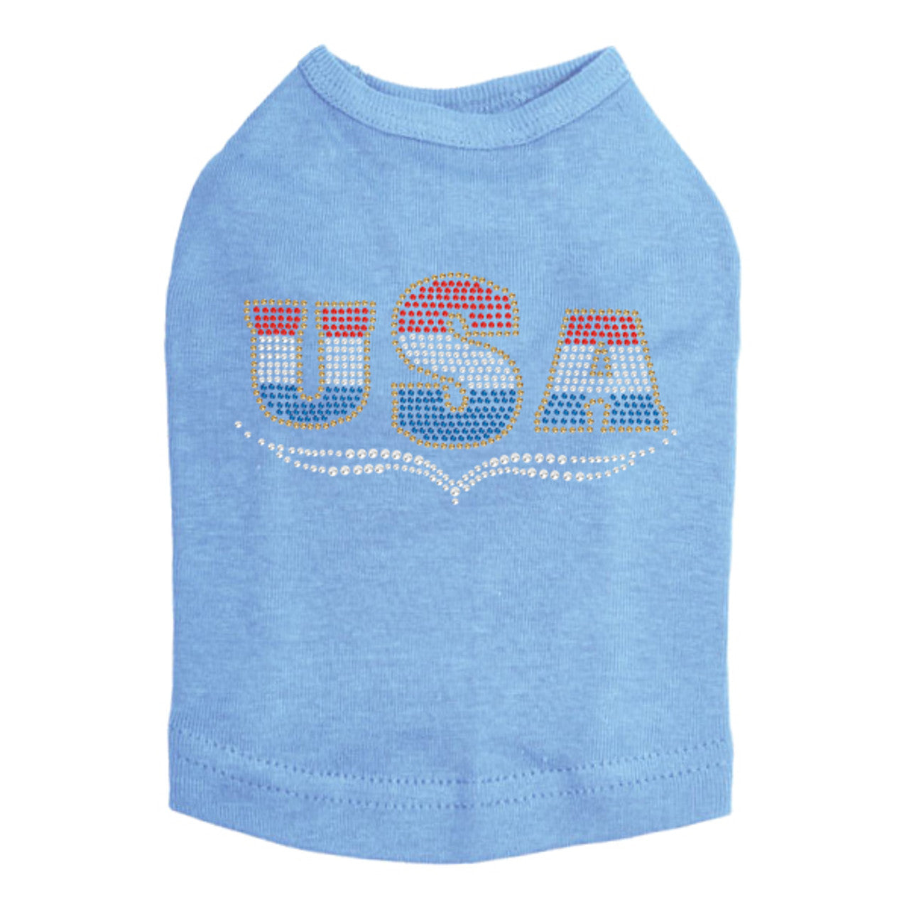 USA - Tricolor - Dog Tank
