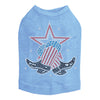 Boots with Star - Dog Tank