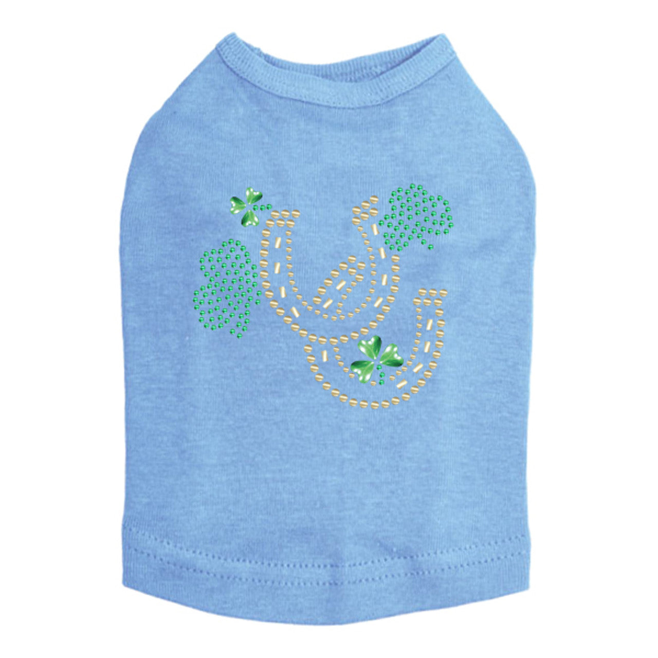 Shamrocks & Horseshoes - Dog Tank