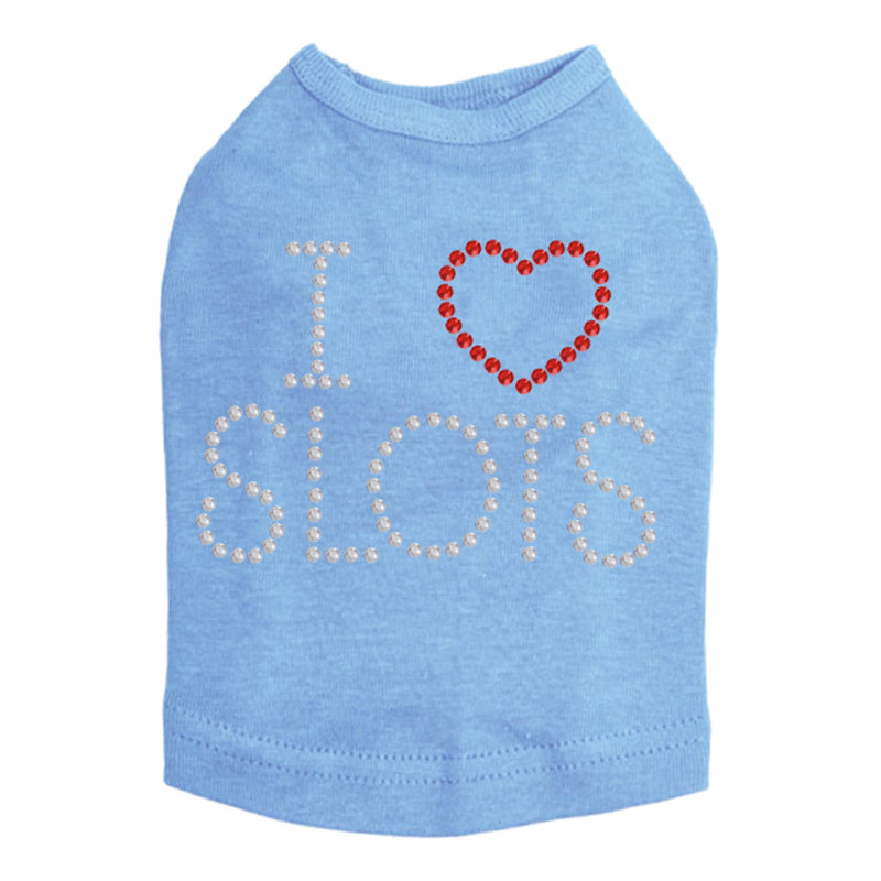 I Love Slots - Dog Tank