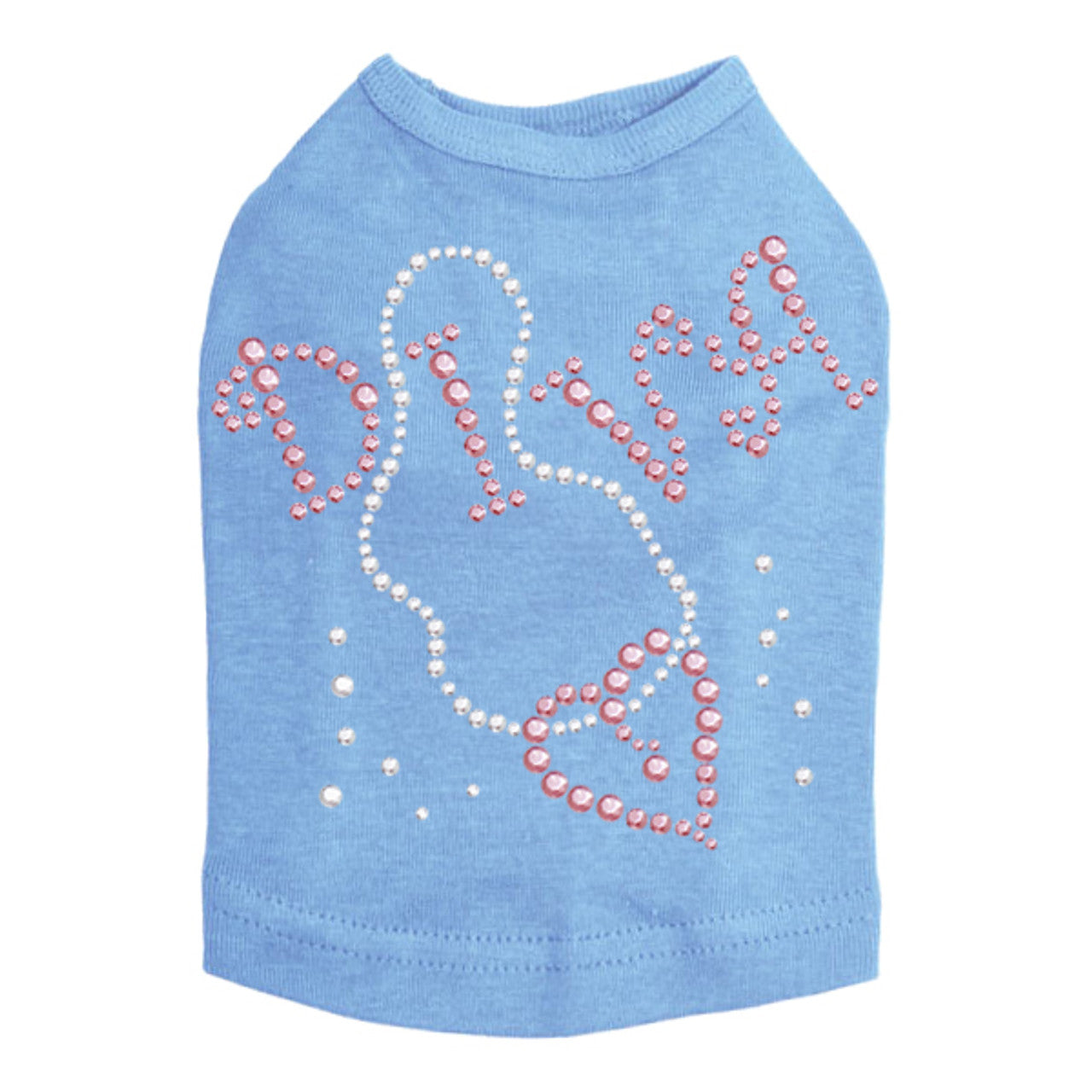 Diva with Necklace - Dog Tank