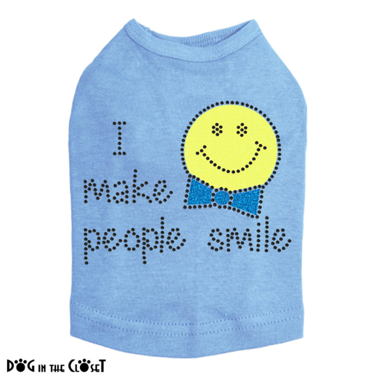 I Make People Smile (Boy) - Dog Tank