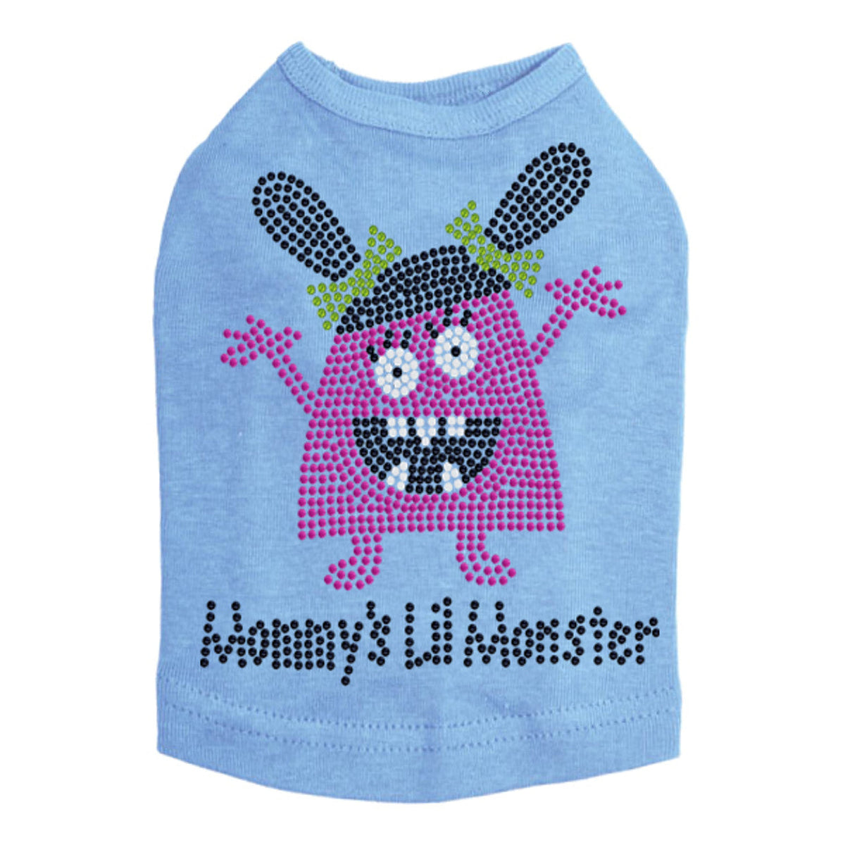 Mommys Lil Monster Pink - Dog Tank