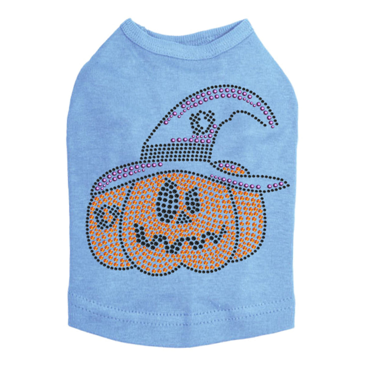 Jack OLantern with Hat - Dog Tank