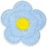 Small 5 Petal Flower (Blue) - Patch