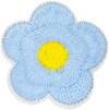 Small 5 Petal Flower (Blue) - Patch