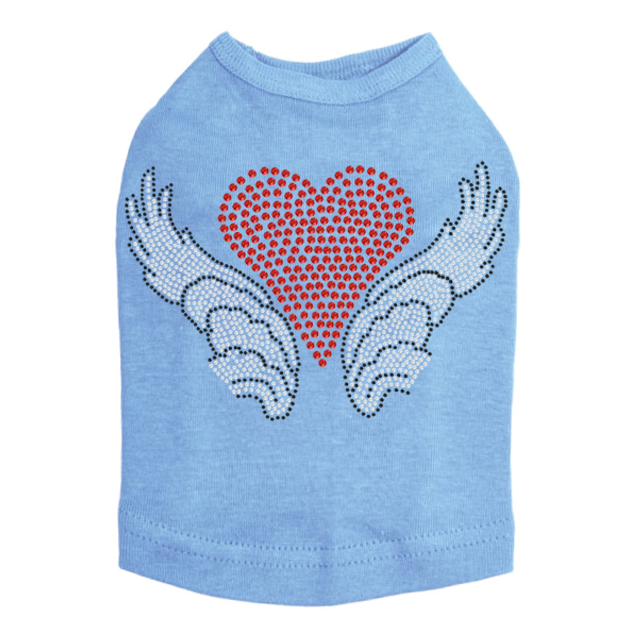 Heart with Wings 2 - Dog Tank