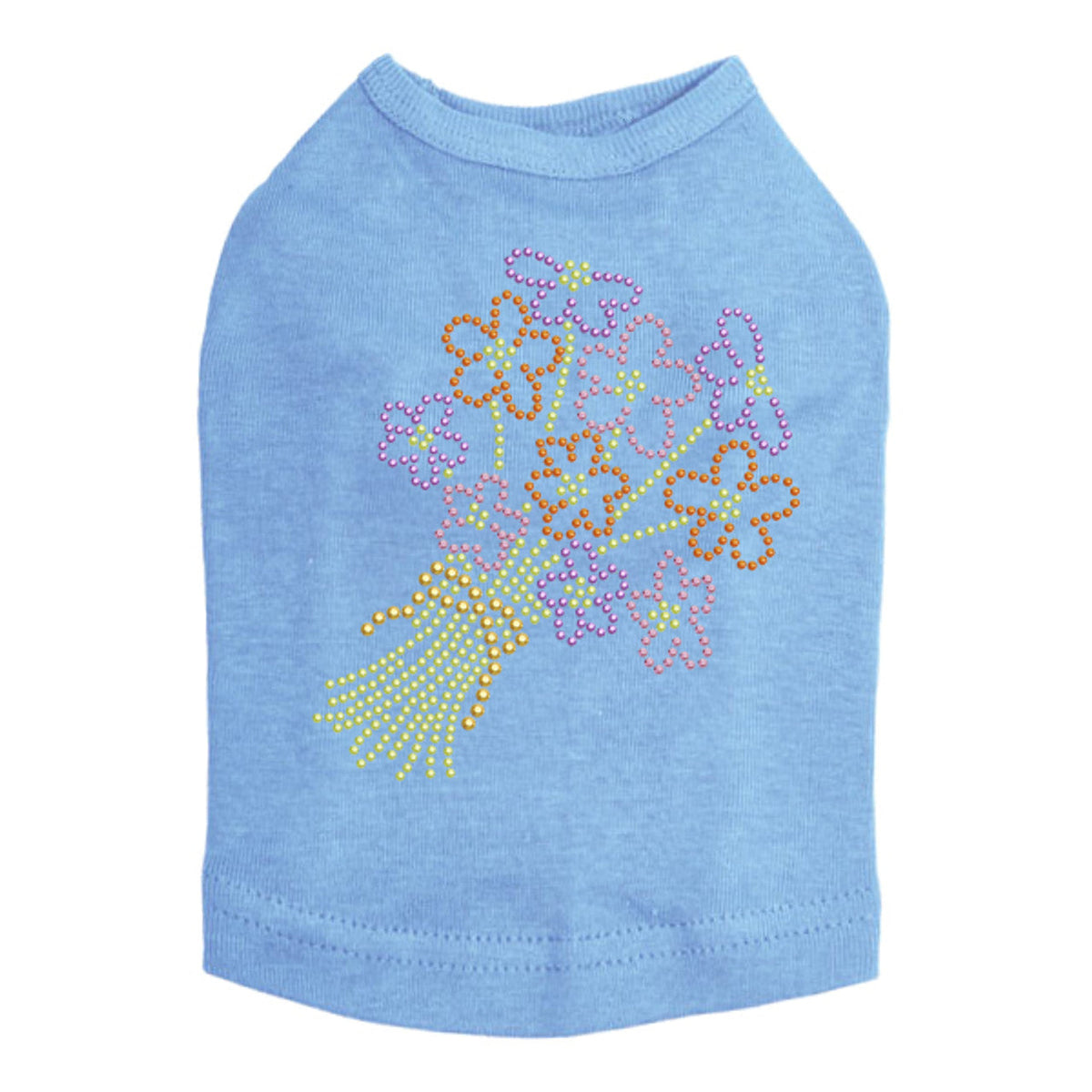 Flower Bouquet - Dog Tank