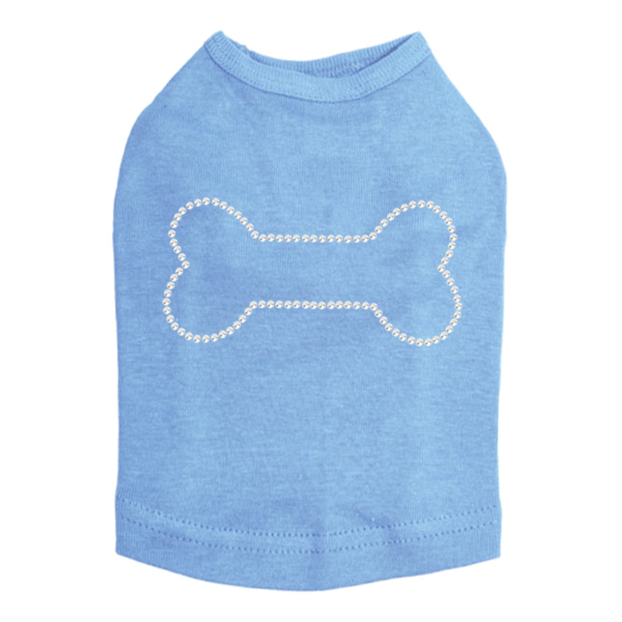 Bone - Rhinestone Dog Tank