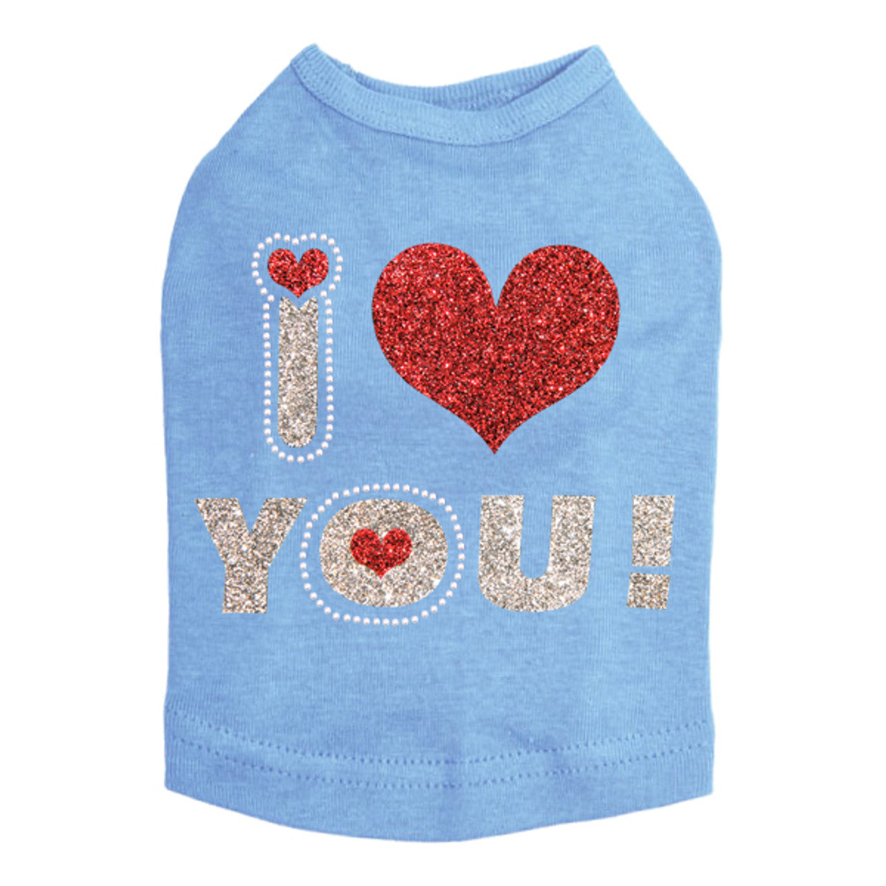 I Love You 2 - Dog Tank