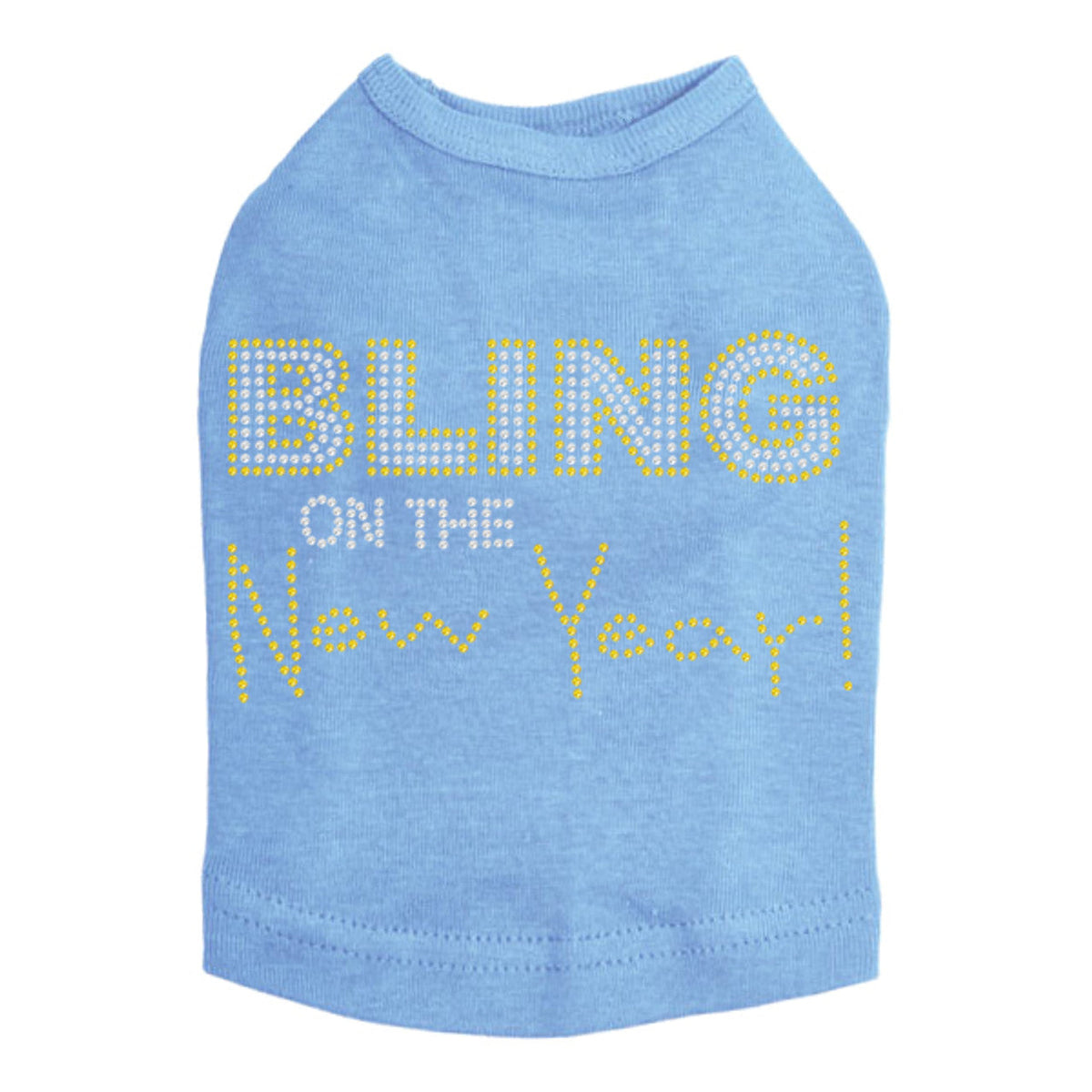 Bling on the New Year - Dog Tank
