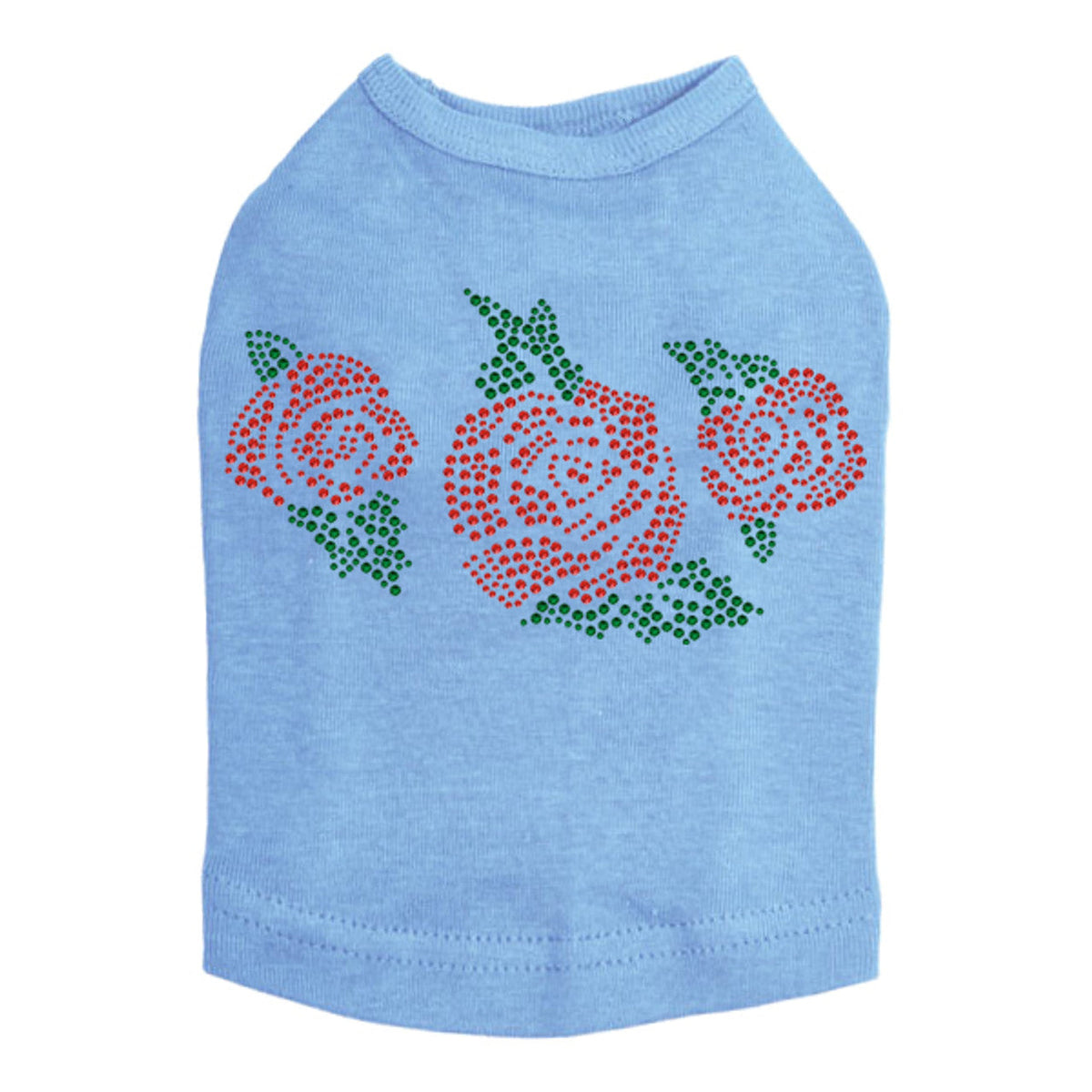 Red Roses - Dog Tank