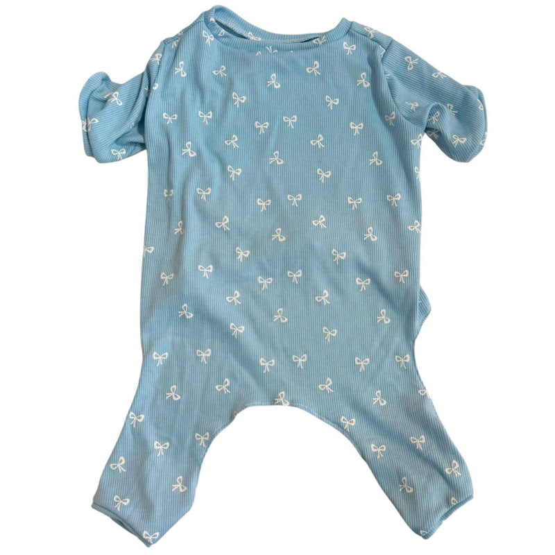 Blue Bow Pajama
