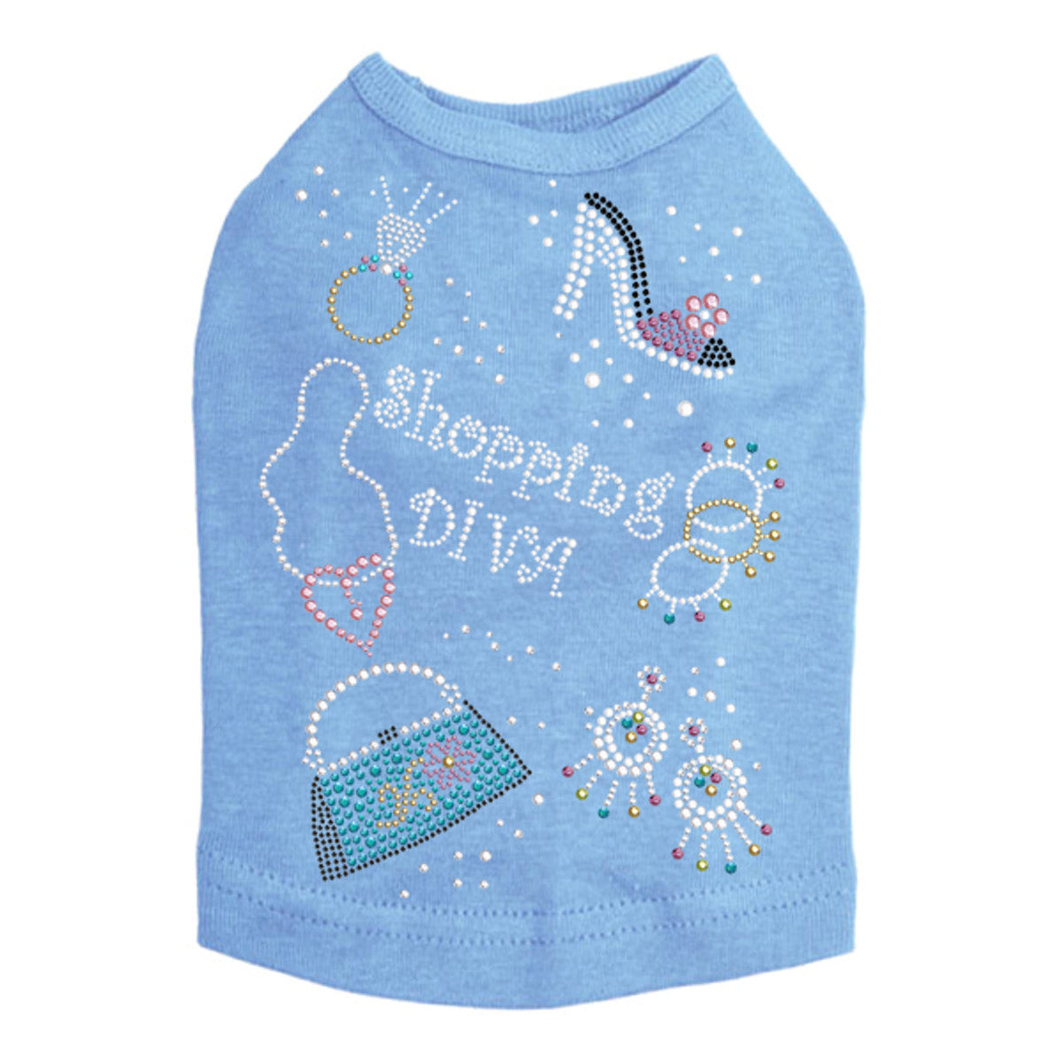 Shopping Diva (Large Tees) - Dog Tank