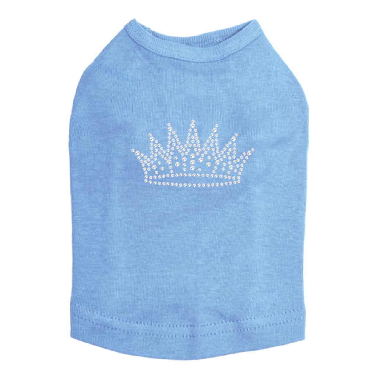 Crown 2 (Rhinestones) - Dog Tank