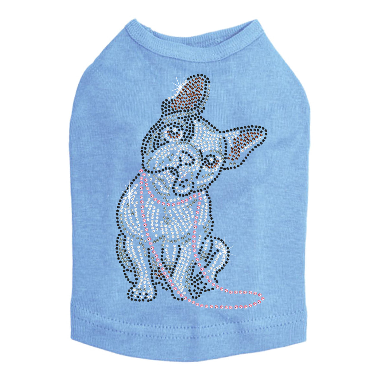 French Bull Dog with Necklace - Dog Tank