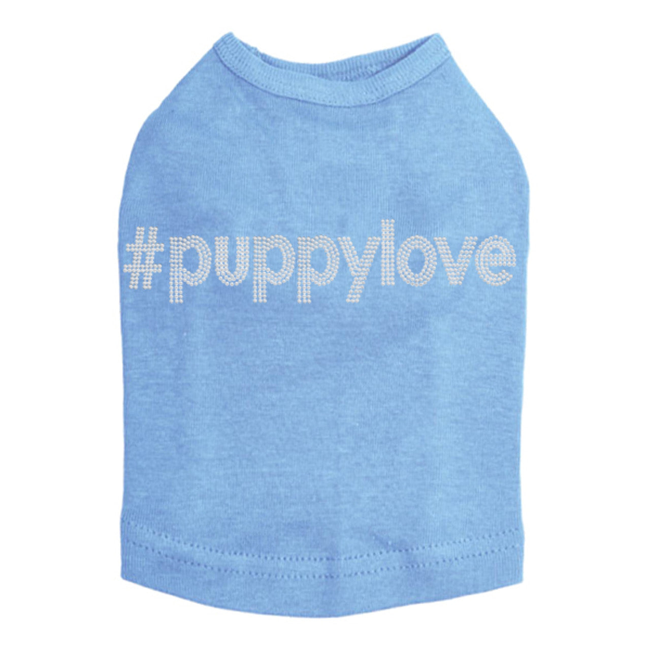 puppylove - Silver Nailhead - Dog Tank