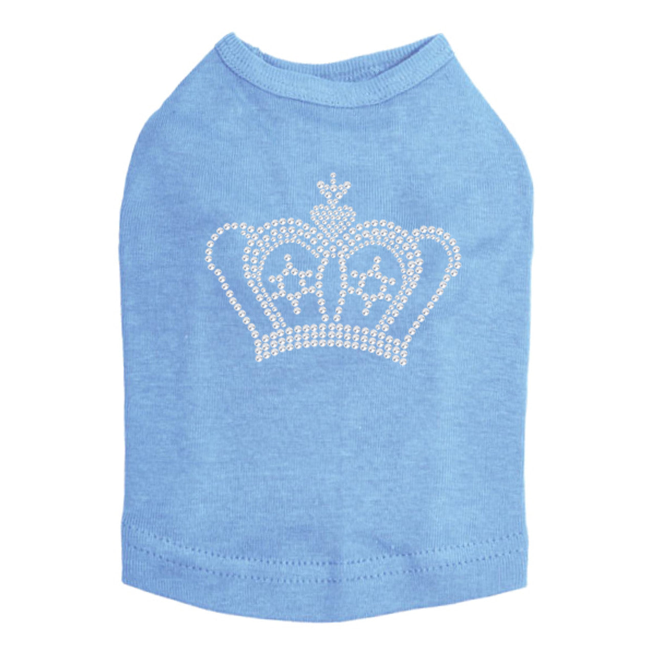 Crown 12 (Rhinestones) - Dog Tank