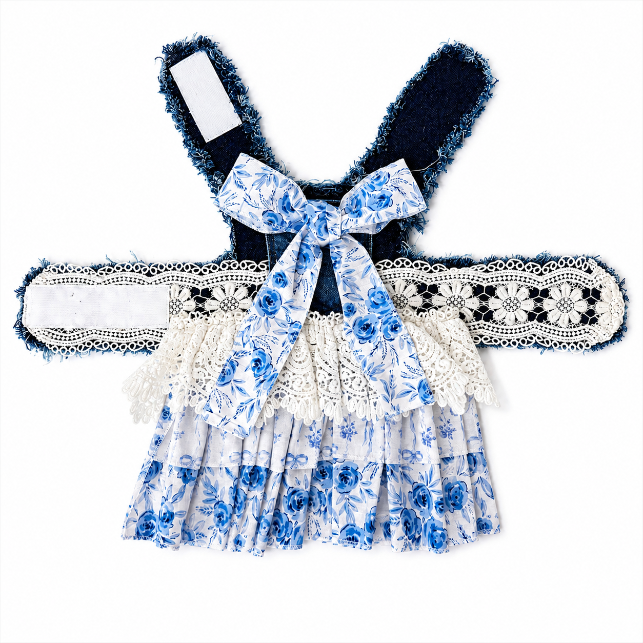 Heads or Tails Pup Something Blue LovePackPuppy Dog Dress