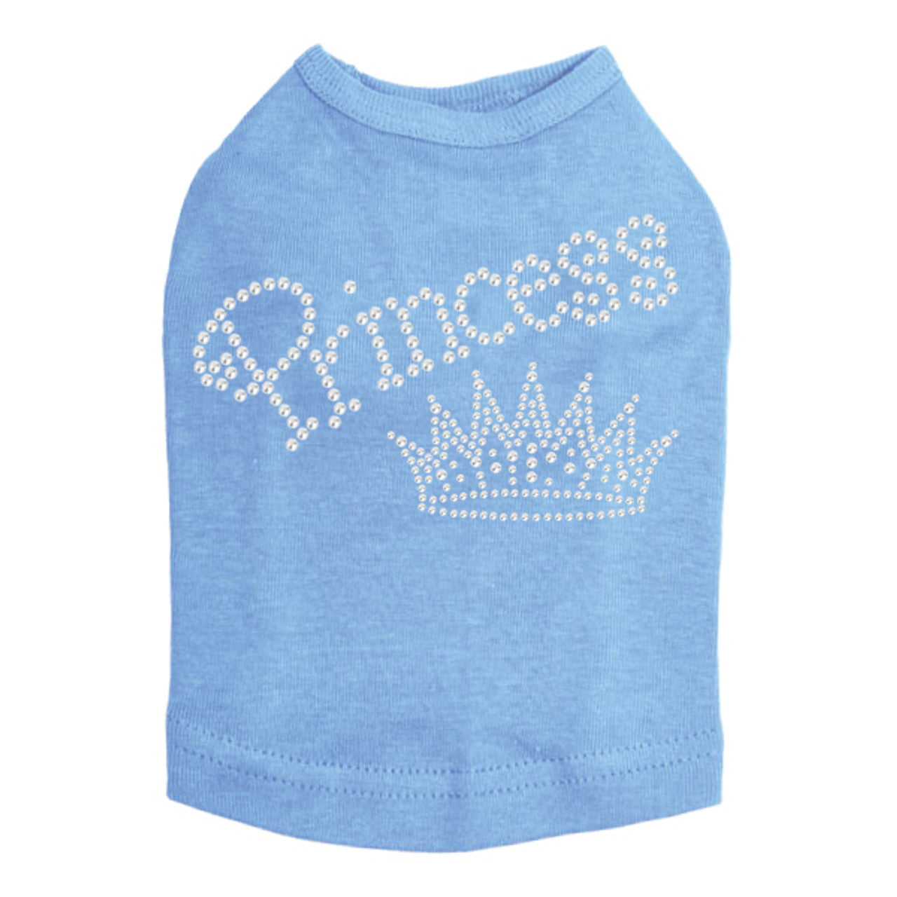 Crown 2 (Rhinestones) - Dog Tank