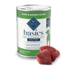 Blue Buffalo Basics Adult Grain-Free Lamb & Potato, Limited Ingredient Diet Wet Dog Food (12.5oz)