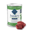 Blue Buffalo Basics Adult Grain-Free Lamb & Potato, Limited Ingredient Diet Wet Dog Food (12.5oz)
