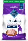 Blue Buffalo Basics Adult Grain-Free Turkey & Potato, Limited Ingredient Dry Dog Food