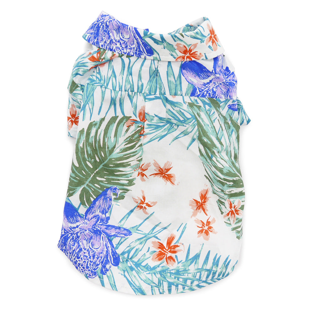 DOGO Blue Leafy Dog Shirt
