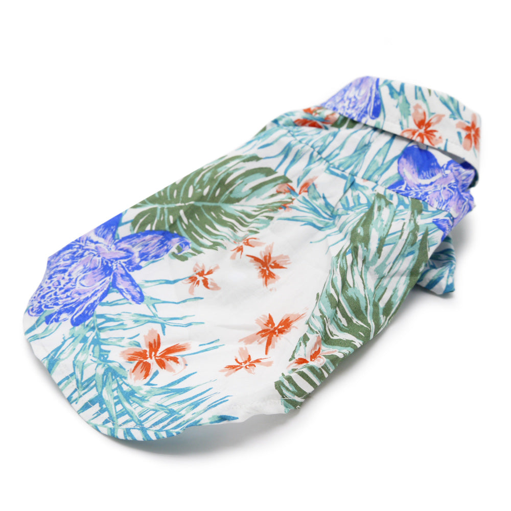 Blue Leafy Shirt