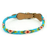 Blue Vogue Sambboho dog collar (rolled)