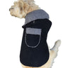 Boho Dog Coat, Black