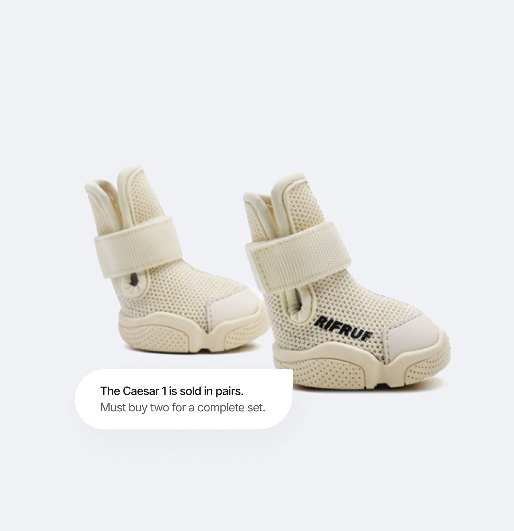 RIFRUF Caesar 1 Dog Sneakers Ember